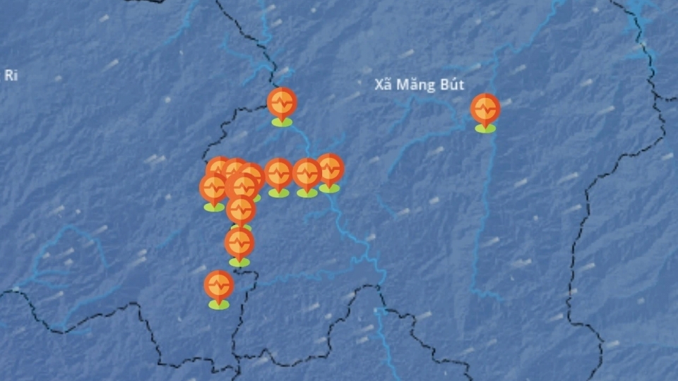 4.9 magnitude earthquake strikes Quang Ngai, shaking several localities